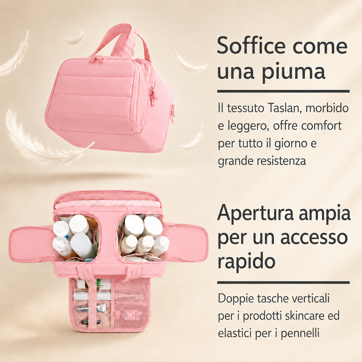 Beauty Case Organizer Impermeabile