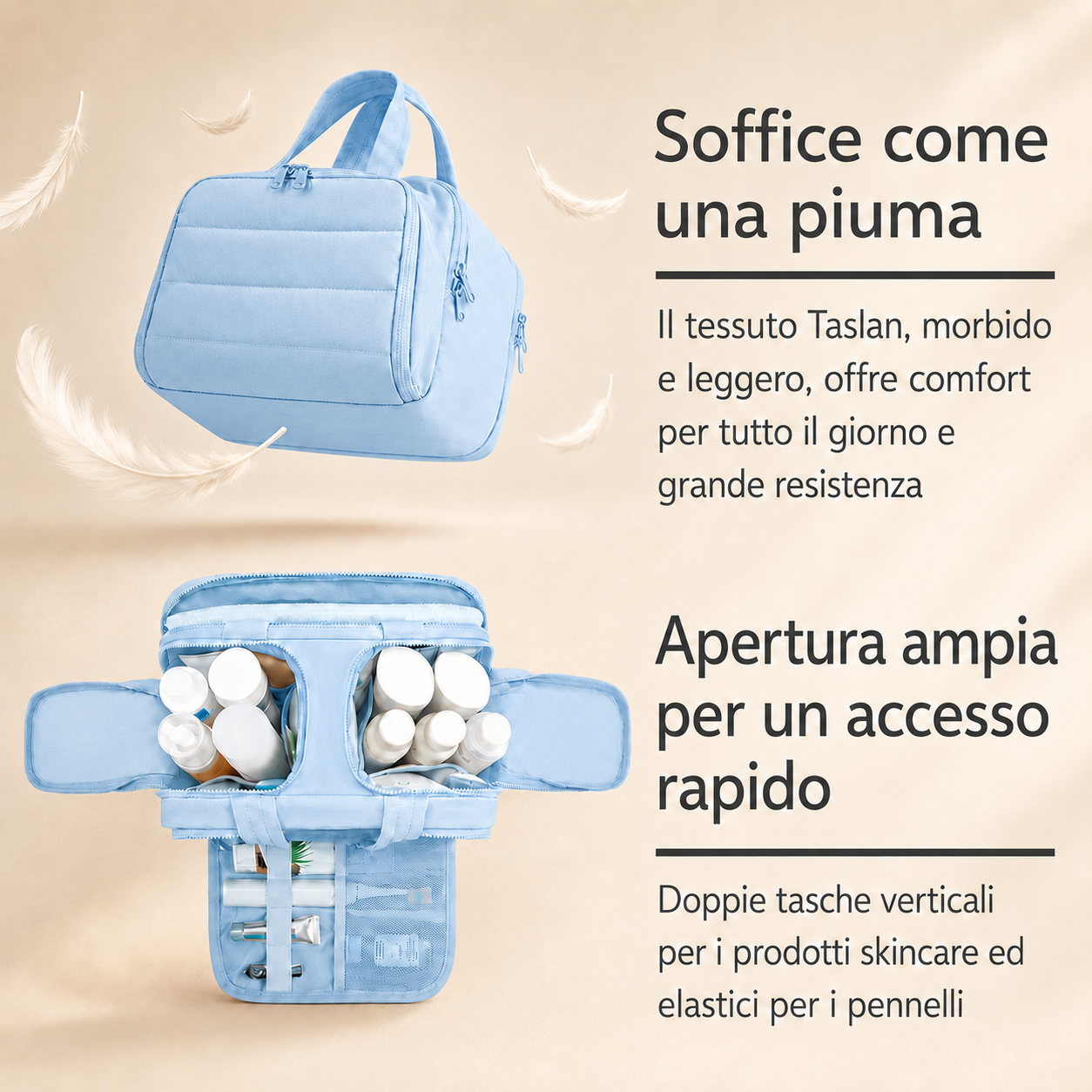 Beauty Case Organizer Impermeabile
