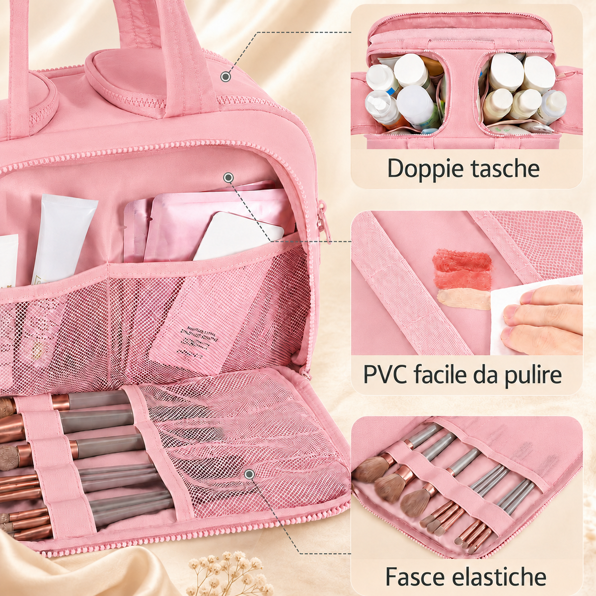 Beauty Case Organizer Impermeabile